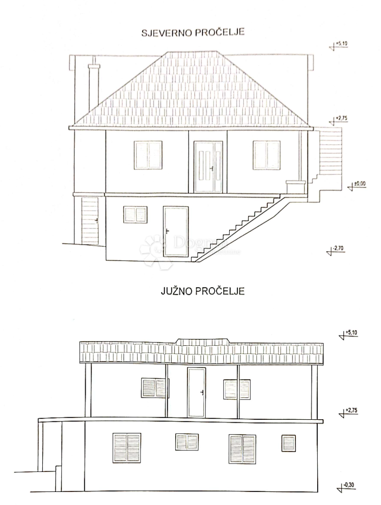 Bella casa con vista mare