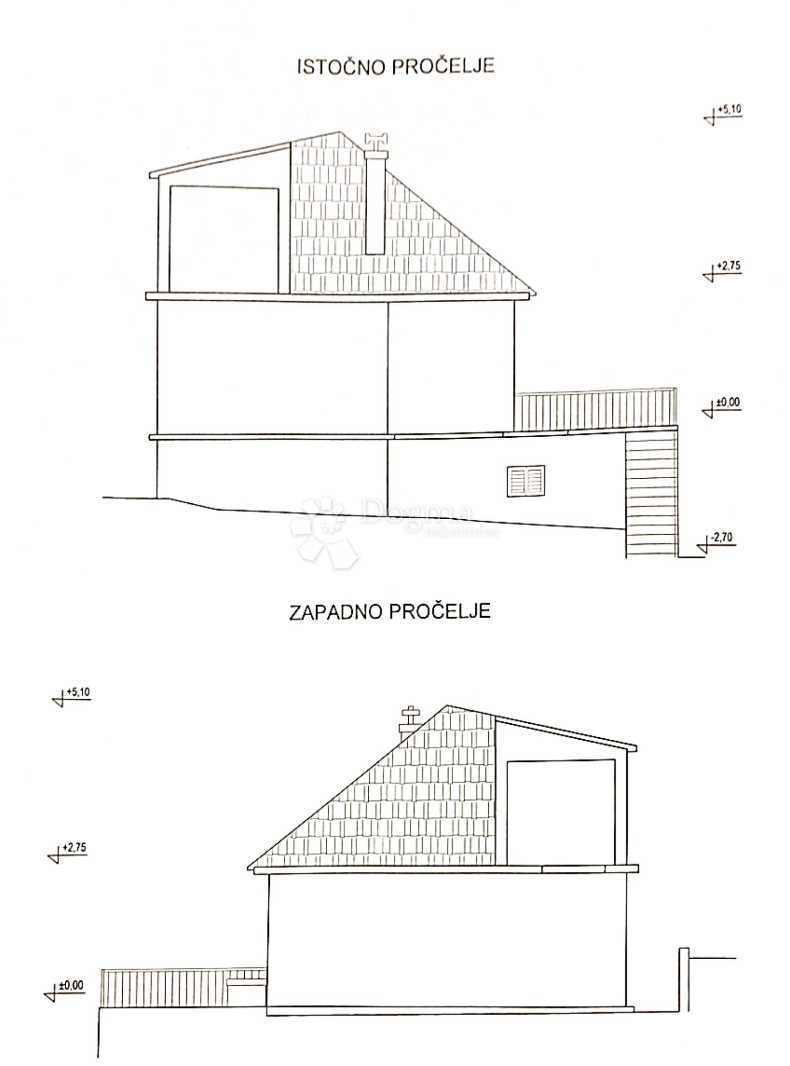 Bella casa con vista mare