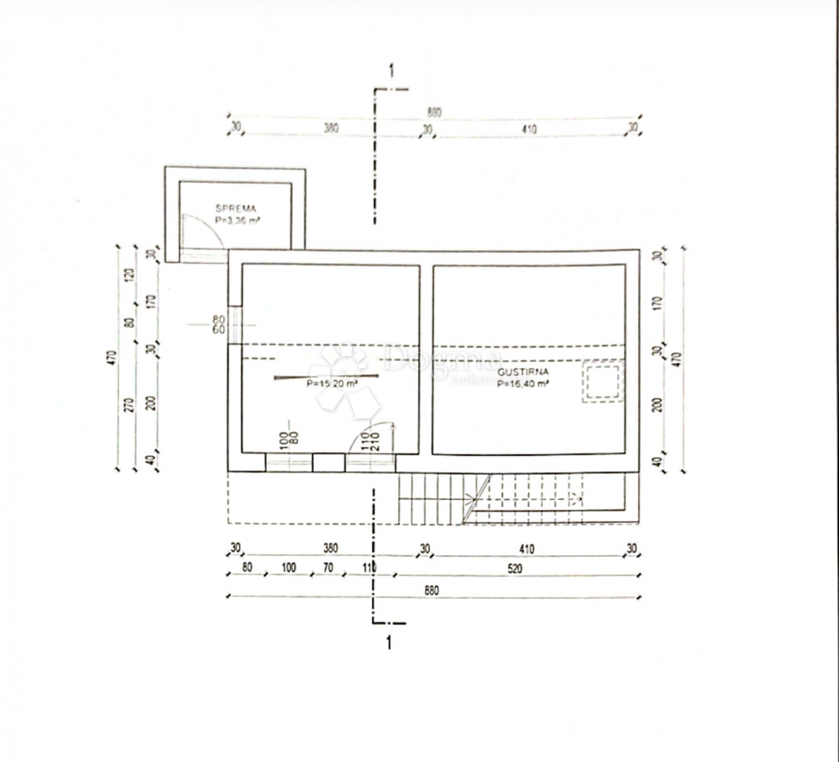 Bella casa con vista mare