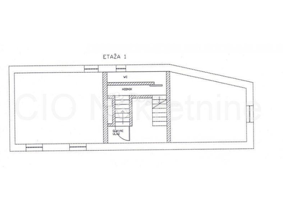 Allogio Grad, Split, 56m2
