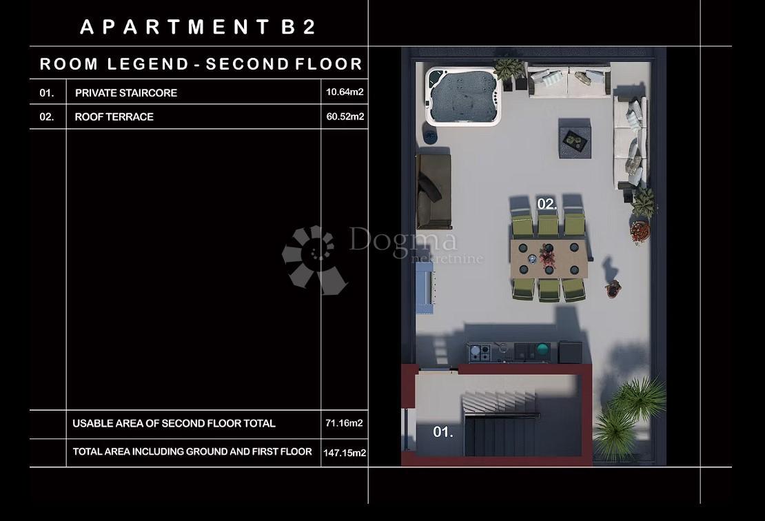 Allogio Poreč, 109,58m2