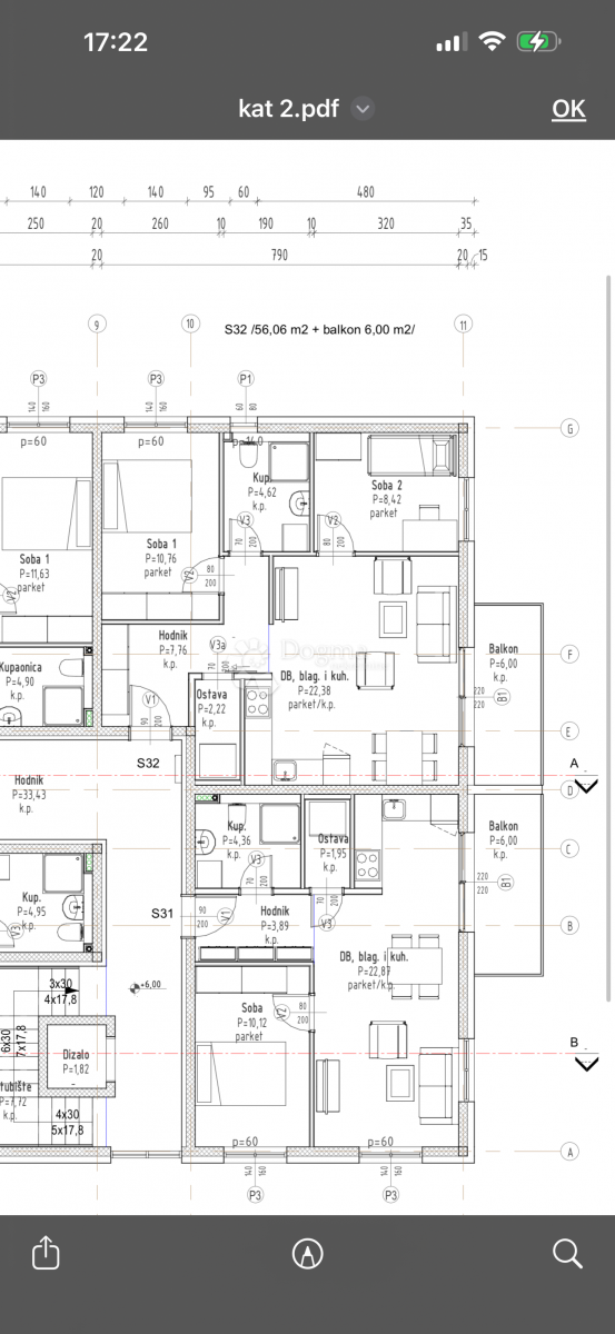 Allogio Gradići, Velika Gorica - Okolica, 44,16m2