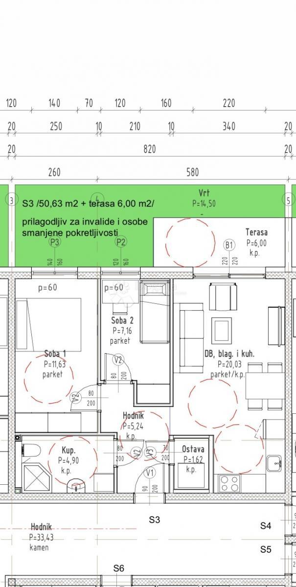 Allogio Gradići, Velika Gorica - Okolica, 44,16m2