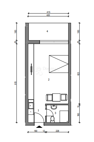 Allogio Sloboština, Novi Zagreb - Istok, 80,72m2