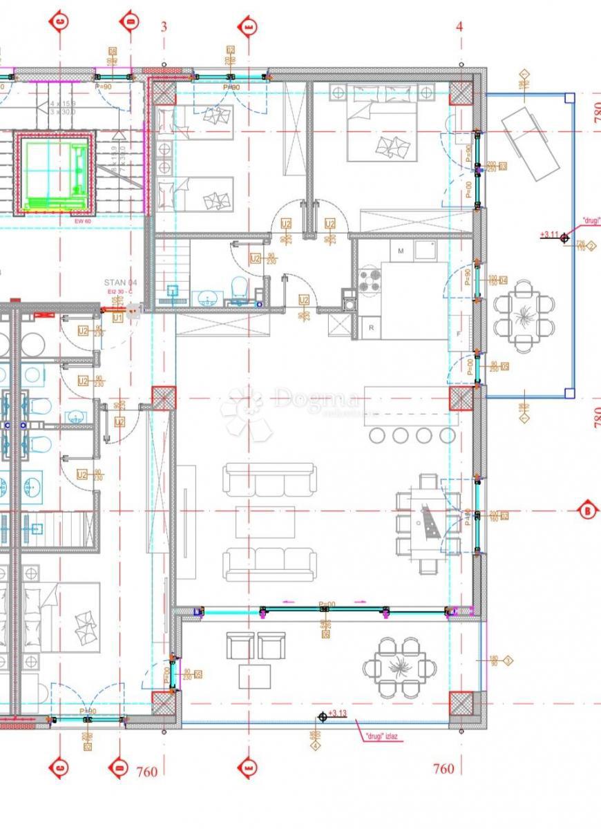 Allogio Zambratija, Umag, 134,70m2