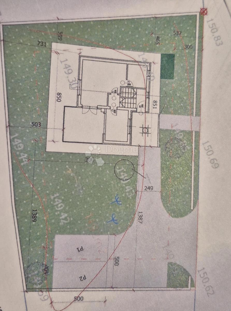 Terreno edificabile Peruški, Marčana, 492m2