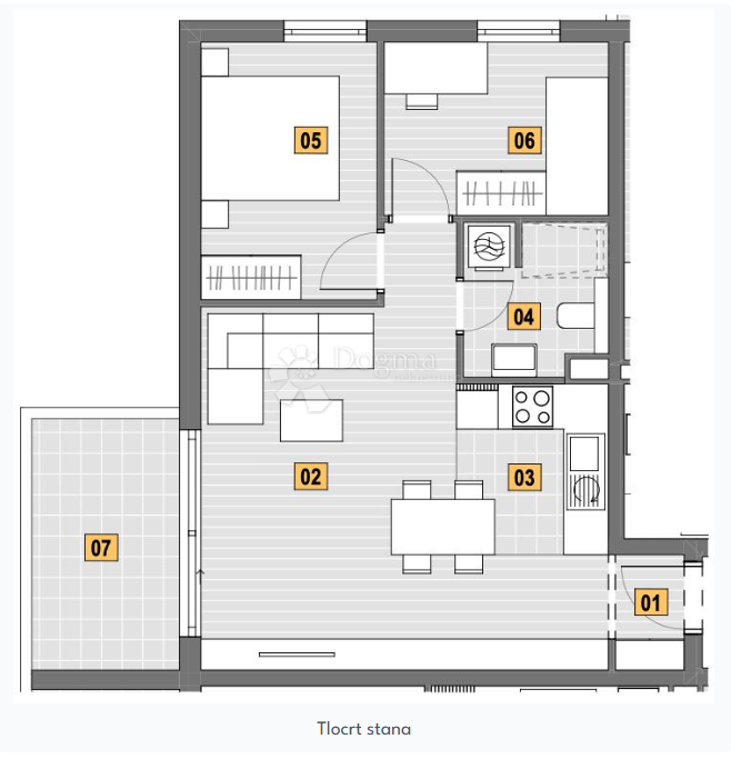 Allogio Senj, 31,21m2