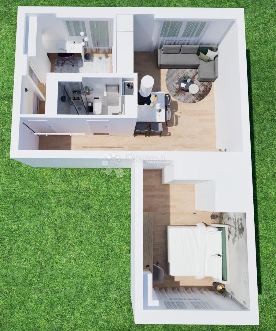 Allogio Trnsko, Novi Zagreb - Zapad, 49,70m2