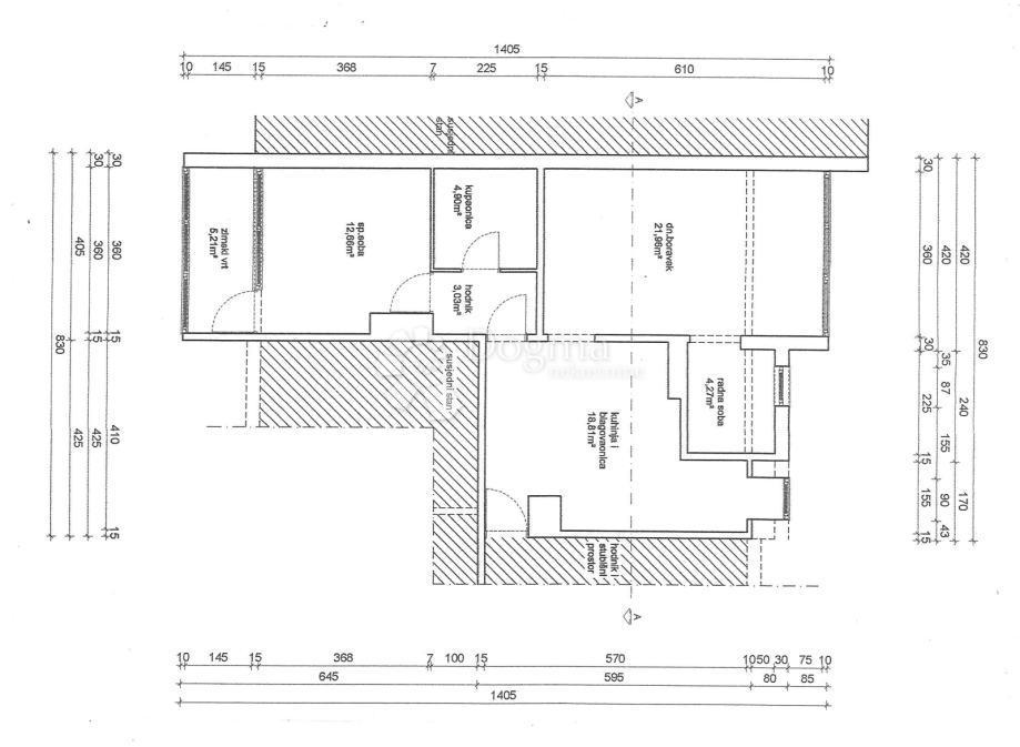 Allogio Centar Ivanić-Grad, Ivanić-Grad, 74,53m2