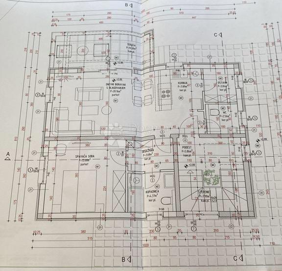 Terreno edificabile Brusje, Hvar, 520m2