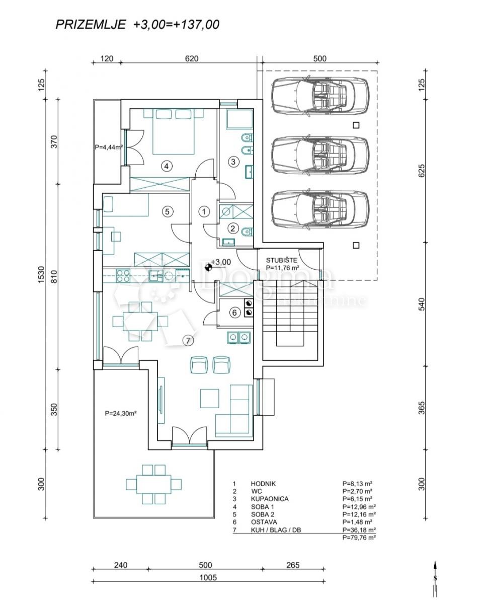 Terreno Draga, Rijeka, 1.052m2