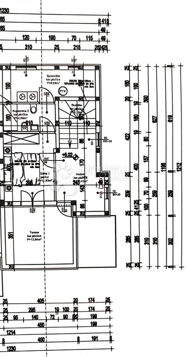 Appartamento Punat, 110m2