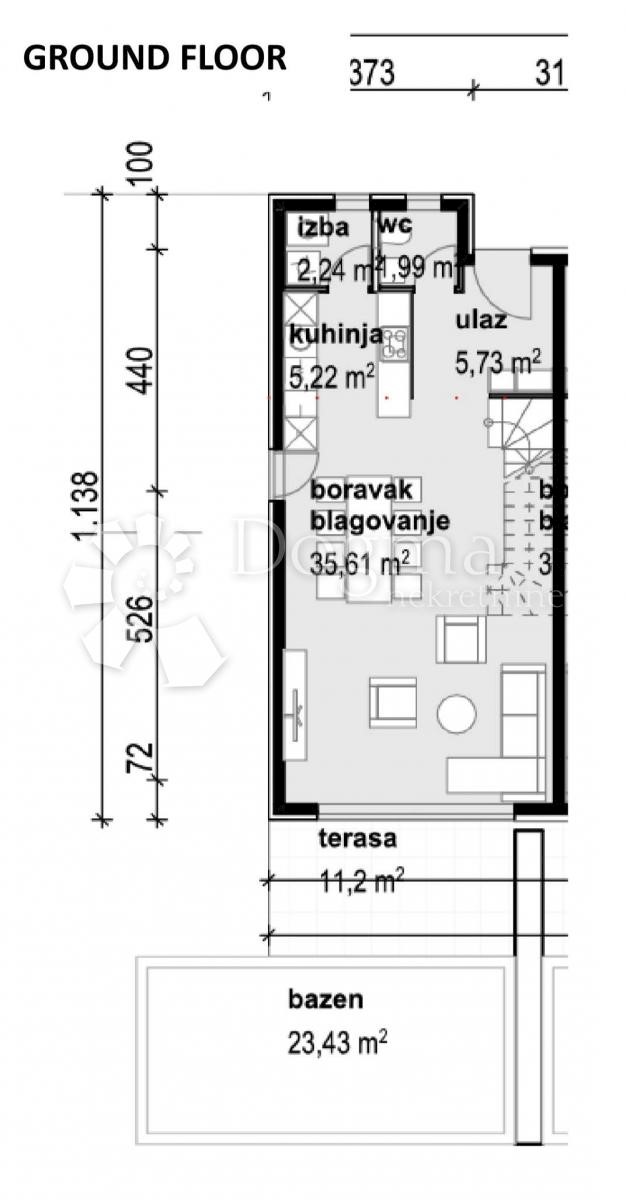 Casa Privlaka, 376,62m2