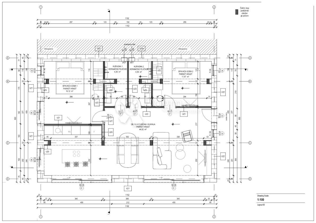 Allogio Opatija, 103m2