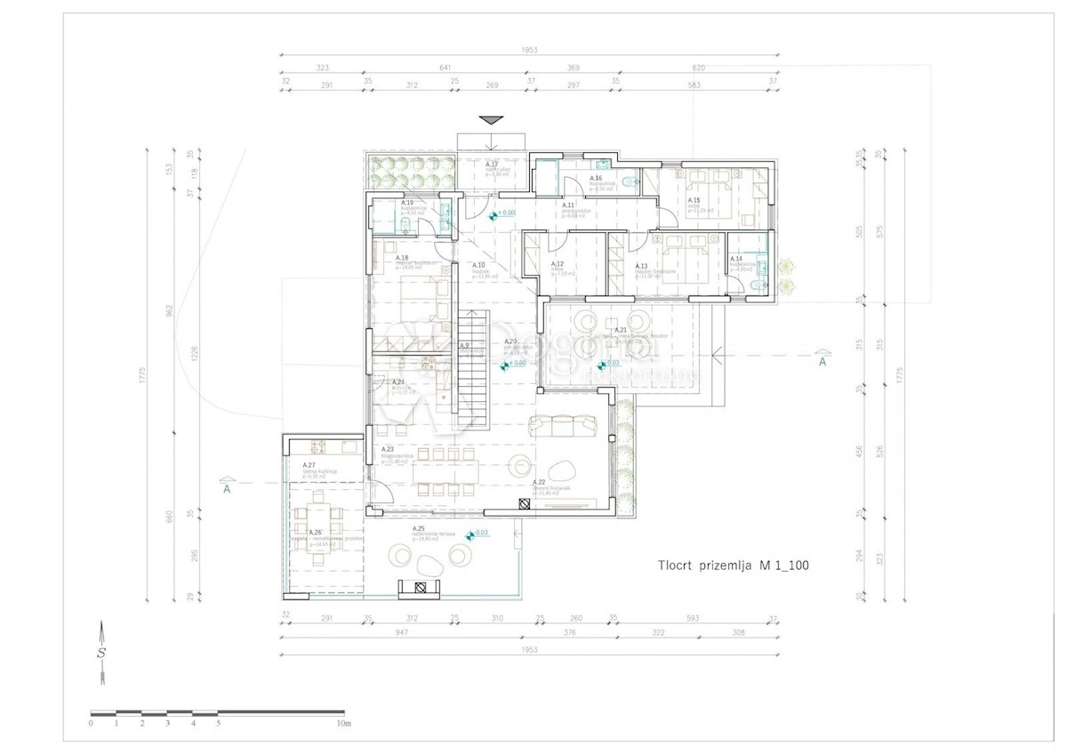 Casa Lindar, Pazin - Okolica, 232,43m2