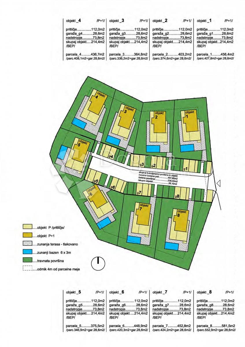 Terreno eccellente, vista mare, possibilità di costruire fino a 8 case