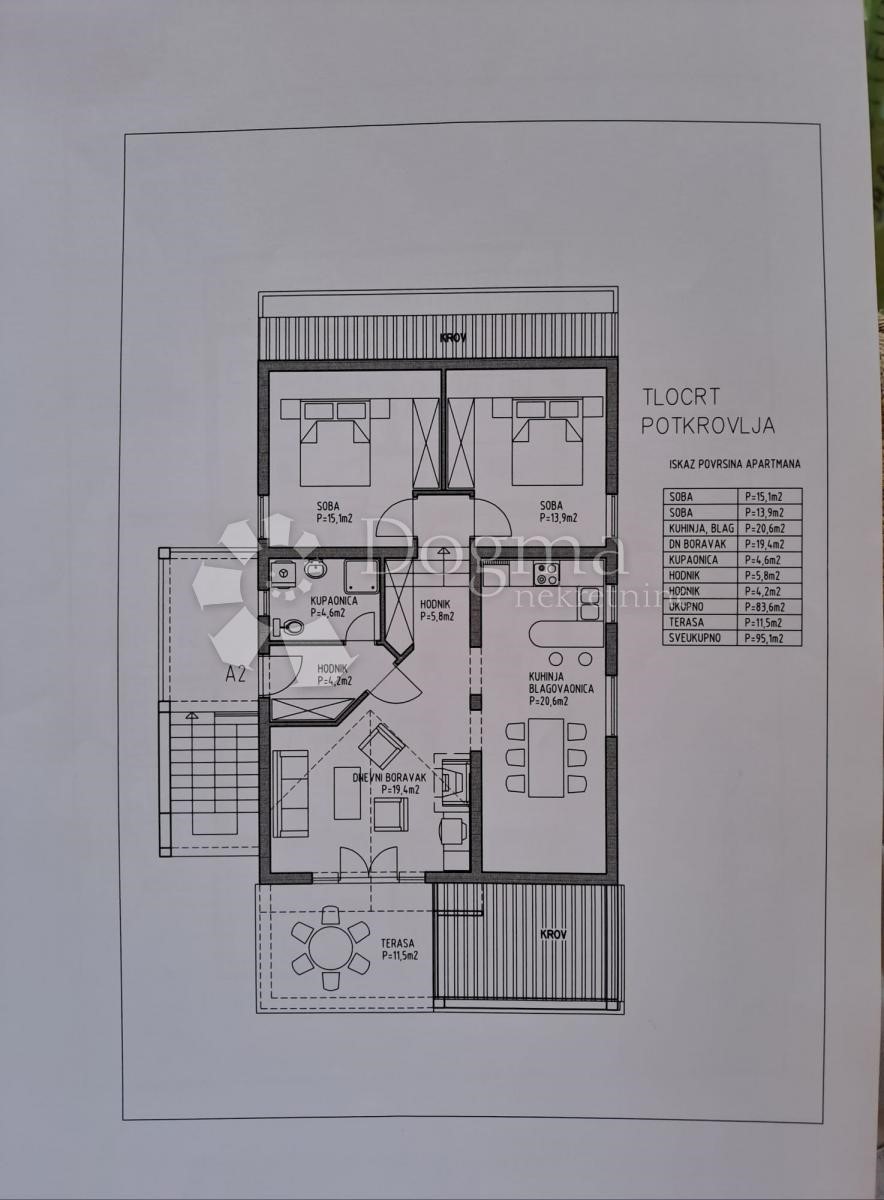Casa Bibinje, 240m2