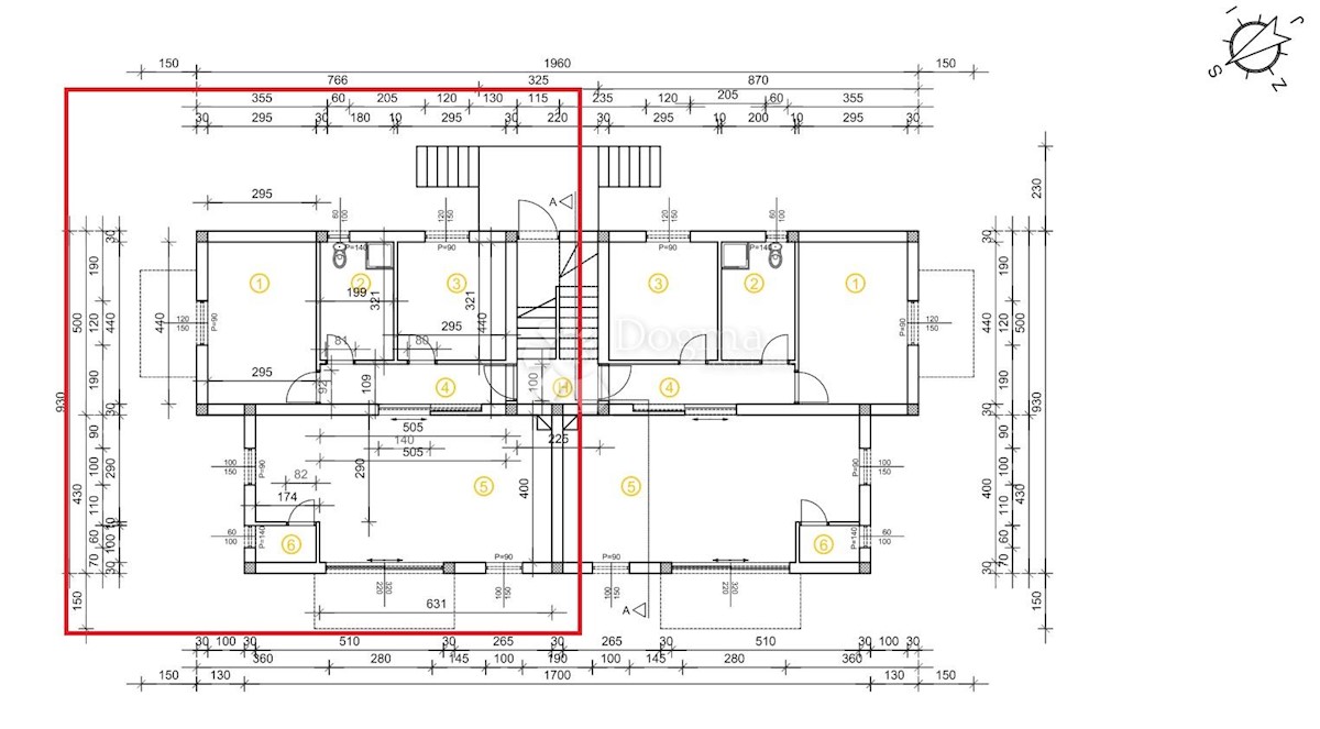 Appartamento Malinska, Malinska-Dubašnica, 76,29m2