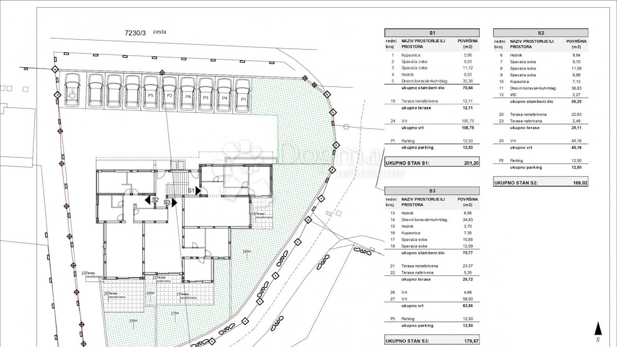 Appartamento Vodice, 70m2