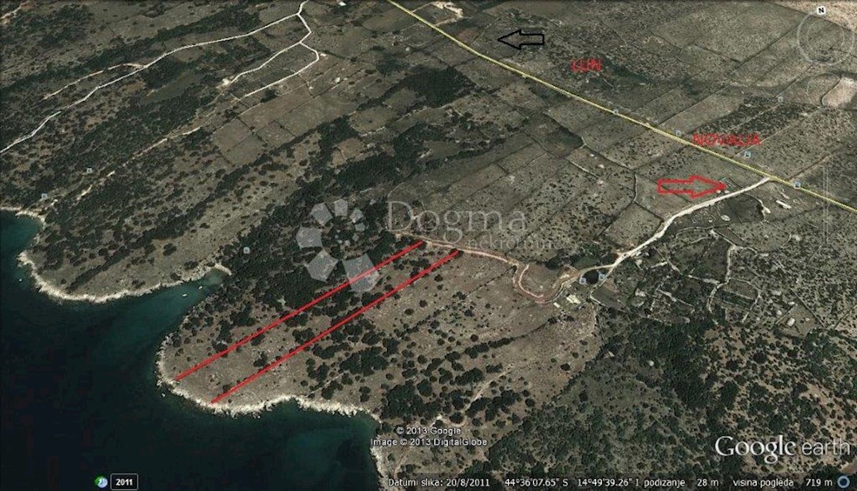 Terreno Lun, Novalja, 20.272m2