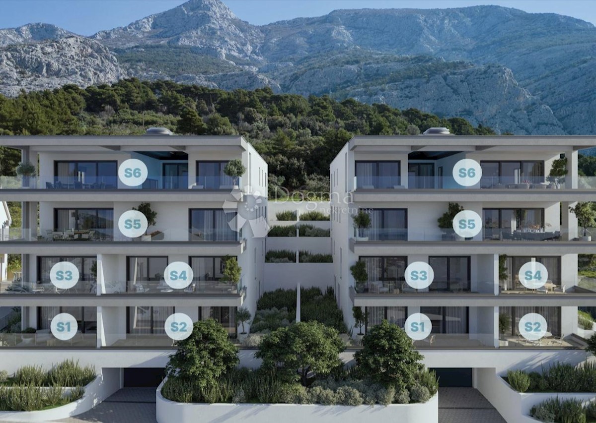 Appartamenti Esclusivi con Vista Mare - MAKARSKA, 82,25m2