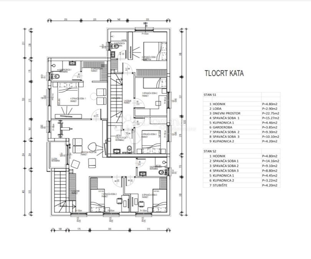 Allogio Brodarica, Šibenik - Okolica, 156,24m2