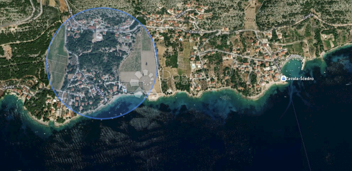 Terreno Zavala, Jelsa, 2.013m2
