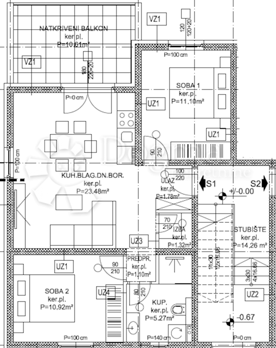Allogio Pag, 65,58m2