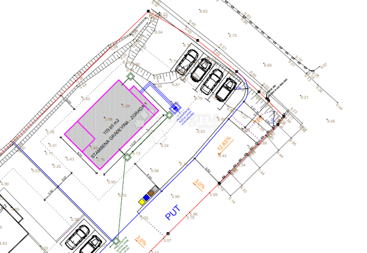 Appartamento Kampor, Rab, 61,68m2