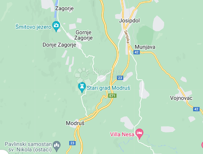 Terreno Modruš, Josipdol, 44.679m2