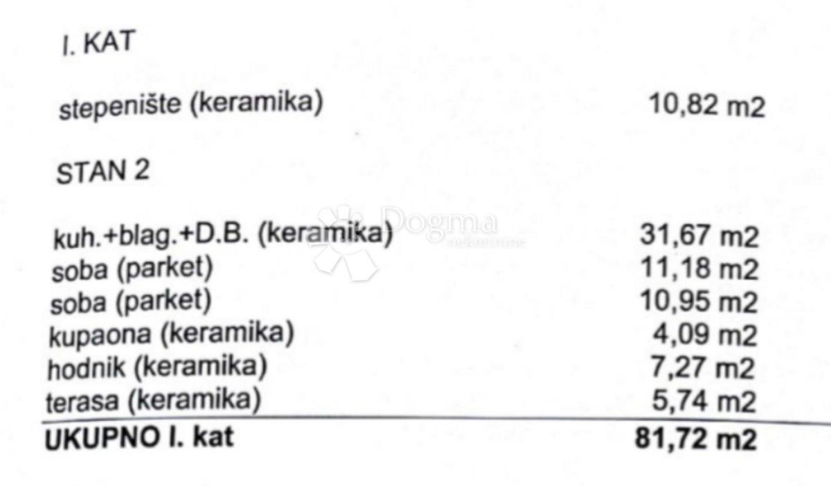 Appartamento Čižići, Dobrinj, 71m2