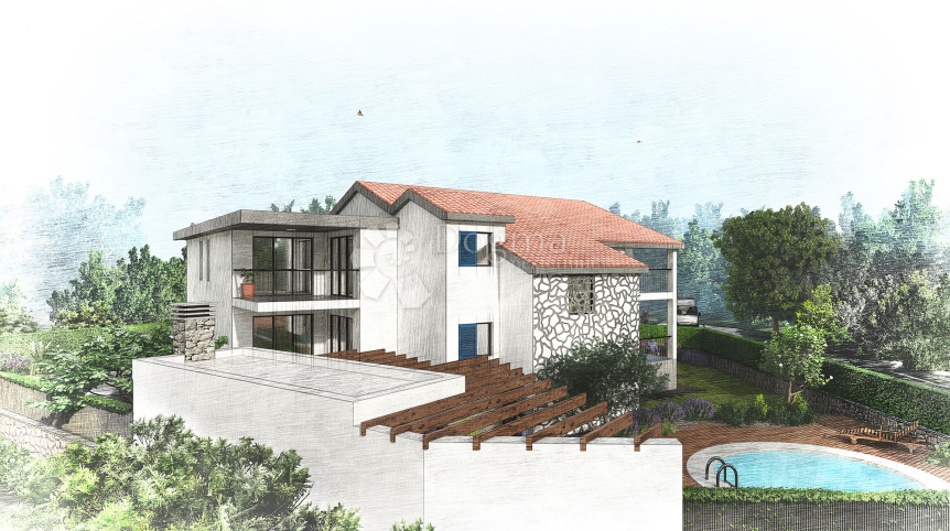 Appartamento Krk, 105m2