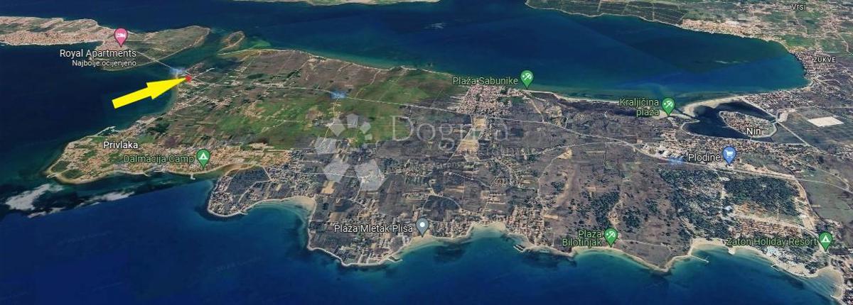 Terreno Privlaka, Vir, 1.802m2