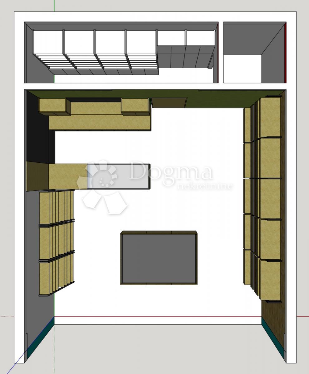 Locale commerciale Pećine, Rijeka, 50m2