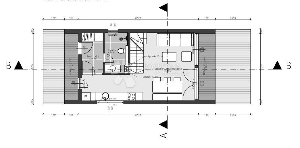 Casa Mrkopalj, 90,75m2