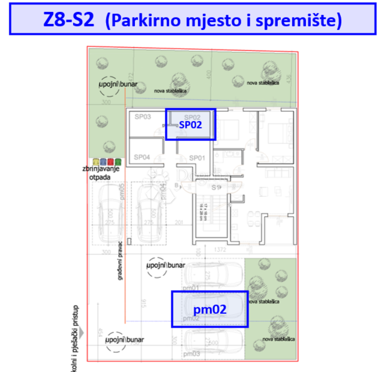 Z8/S2, NUOVO COMPLESSO RESIDENZIALE E COMMERCIALE VELI VRH - appartamento