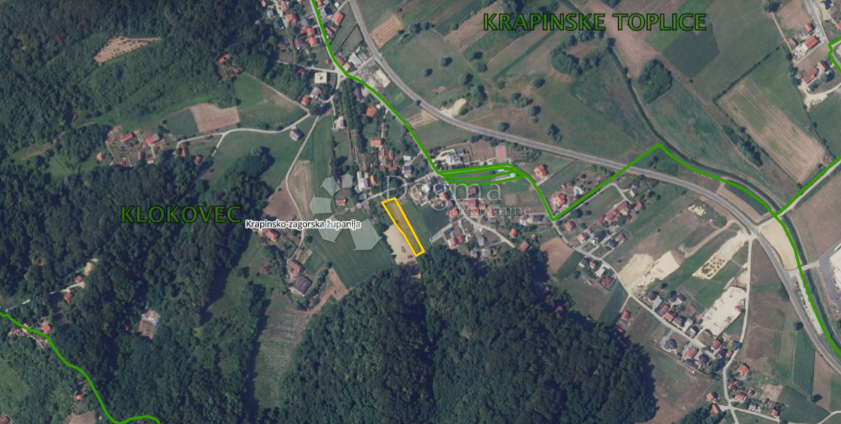 Terreno Klokovec, Krapinske Toplice, 2.151m2