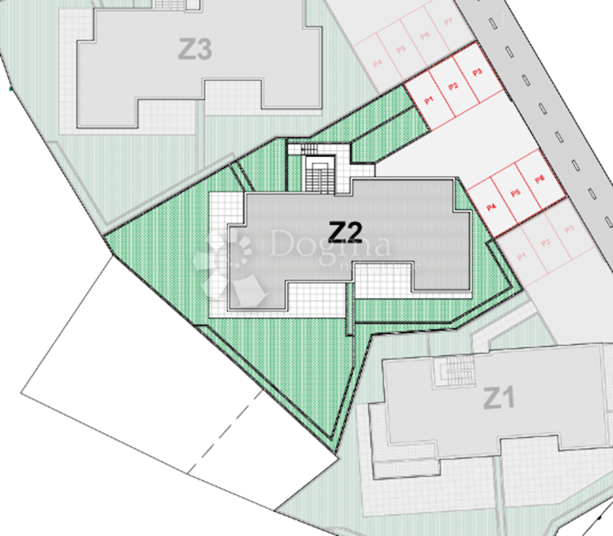 Appartamento Sućuraj, 61,52m2