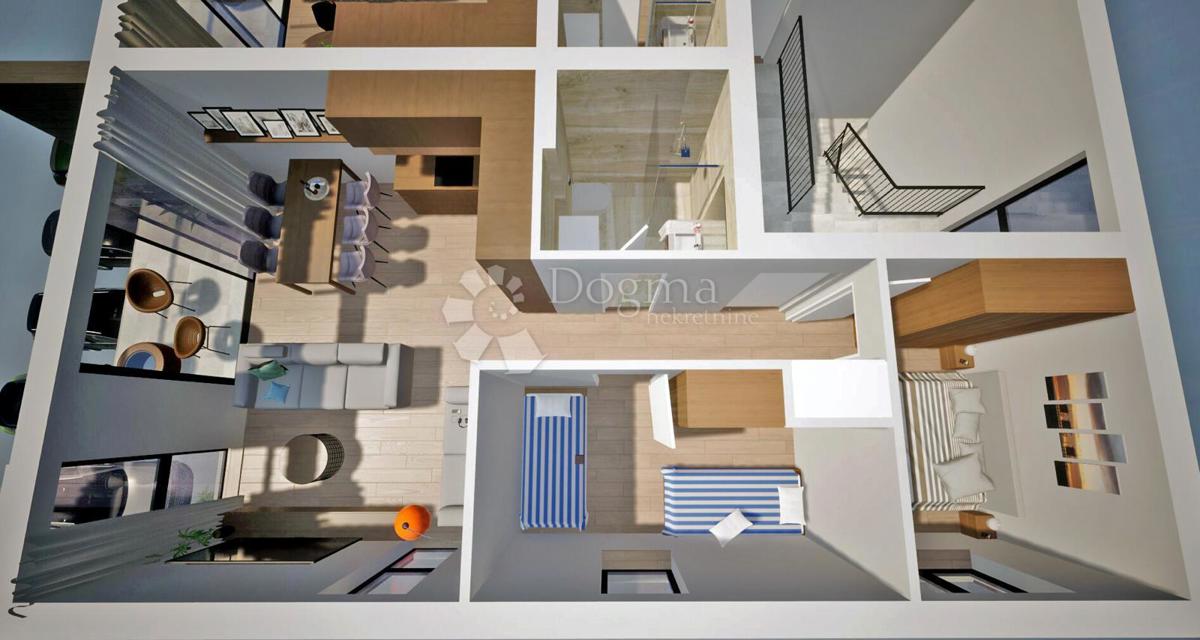 Allogio Povljana, 55,12m2