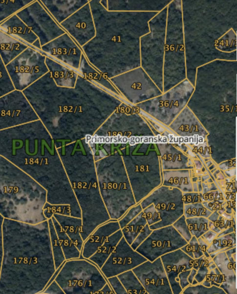 Terreno Punta Križa, Mali Lošinj, 20.300m2
