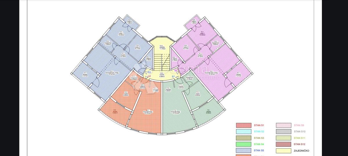 Allogio Žaborić, Šibenik - Okolica, 75,42m2