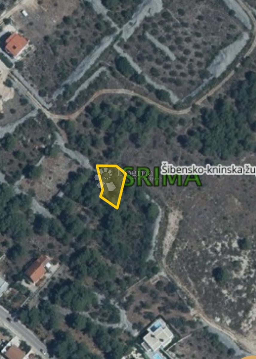 Terreno Srima, Vodice, 804m2