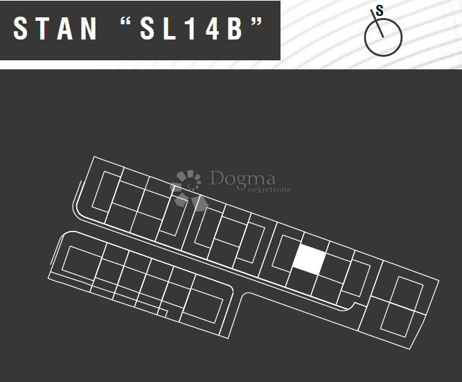 Allogio Štinjan, Pula, 57,13m2