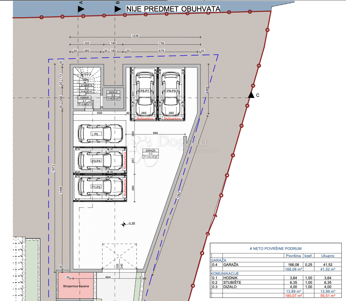 Terreno Opatija - Centar, Opatija, 852m2