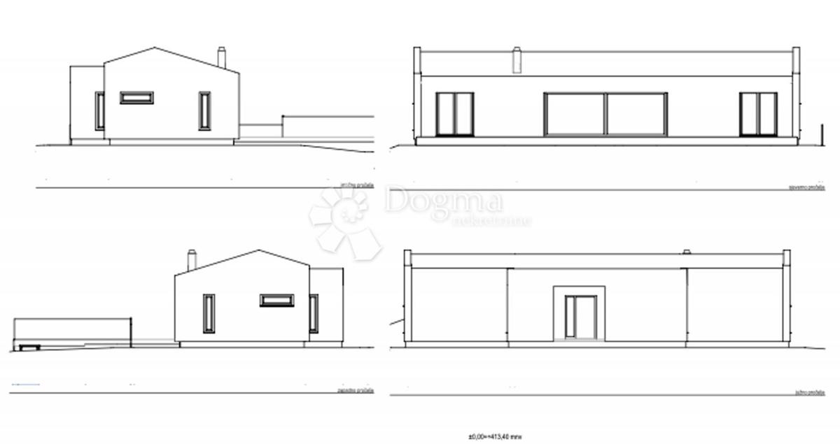 Terreno edificabile con progetto e permesso di costruire - ŽMINJ