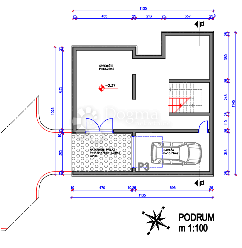 Casa Monteserpo - Komunal, Pula, 400m2