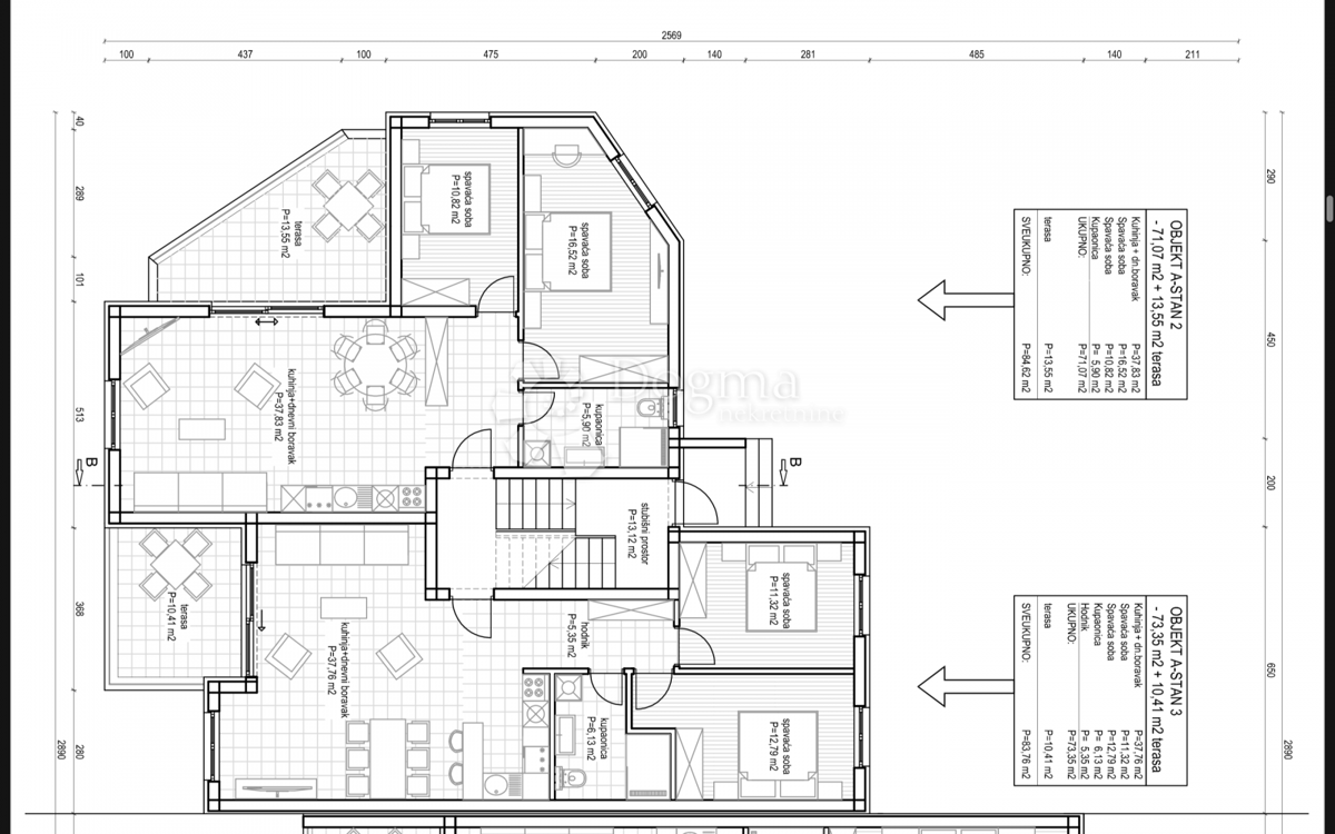 Allogio Grebaštica, Šibenik - Okolica, 83,76m2