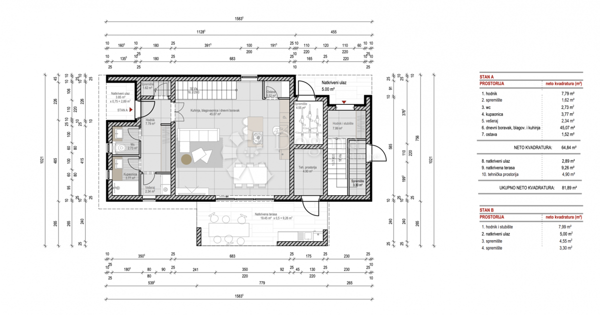 Terreno Marići, Kanfanar, 615m2