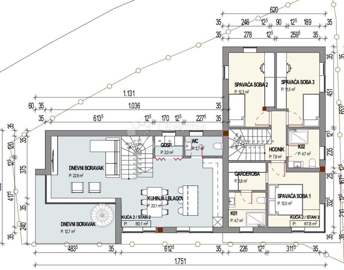 Allogio Pavlovac, Matulji, 148,10m2