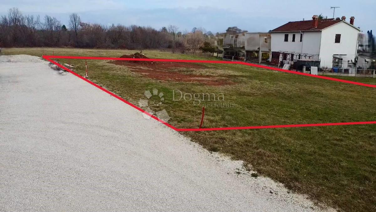 Terreno edificabile Barban, 1.000m2